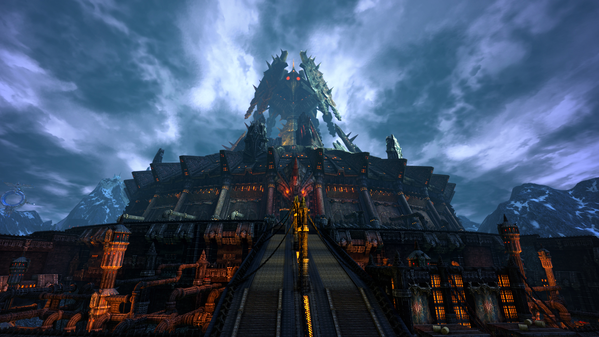 TERA 活動廣場的熱鬧場景